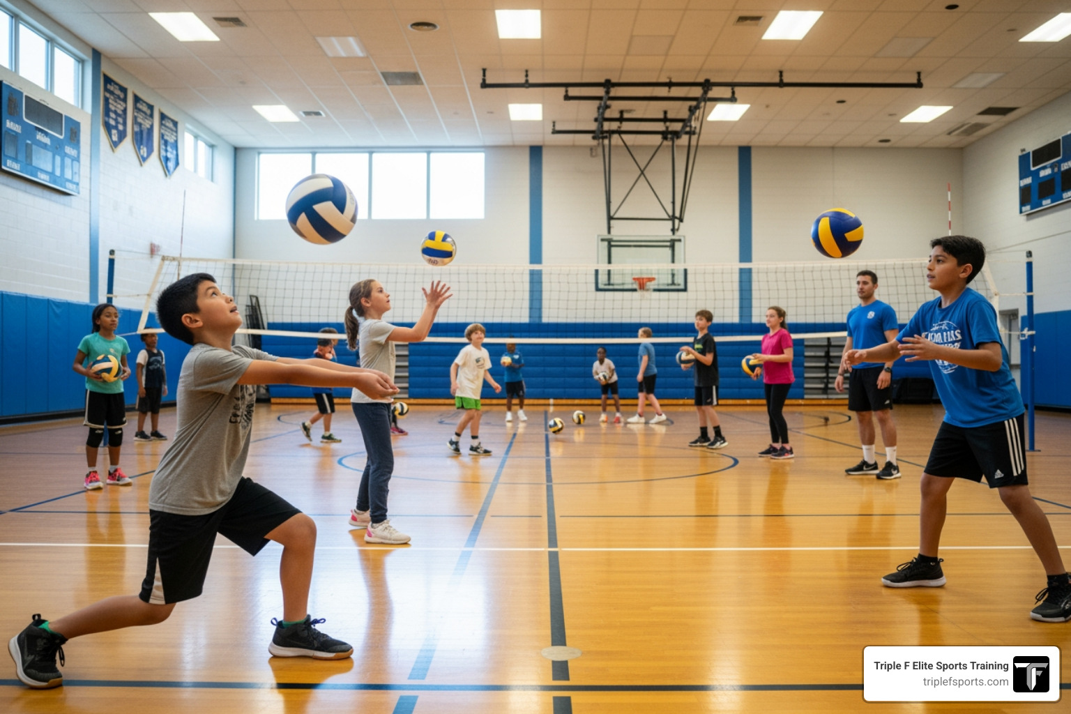 Serve Up Success: Fun Drills for 10-13 Year Olds volleyball drills for 10-12 year olds