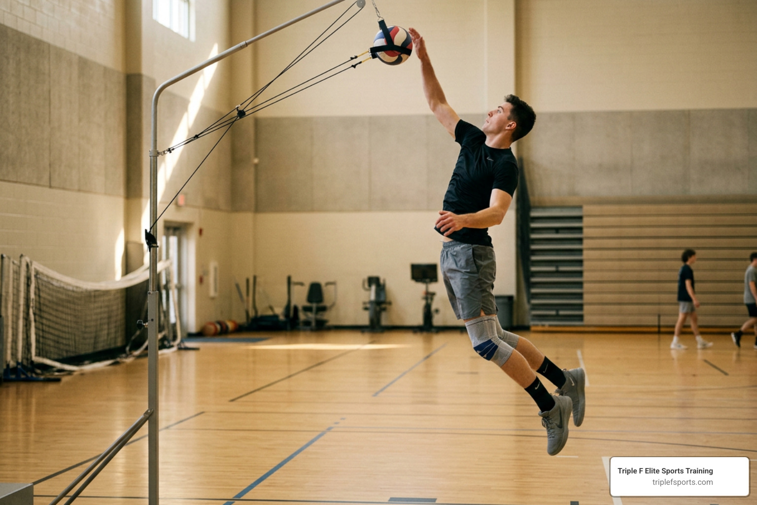 no-setter-no-problem-the-ultimate-volleyball-spike-trainer-guide-image volleyball hitting trainer solo spike practice